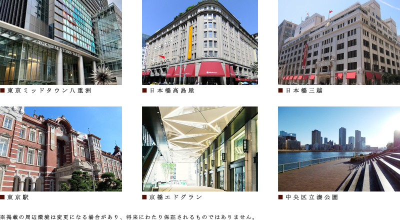 ベルファース八丁堀ウエスト：周辺施設